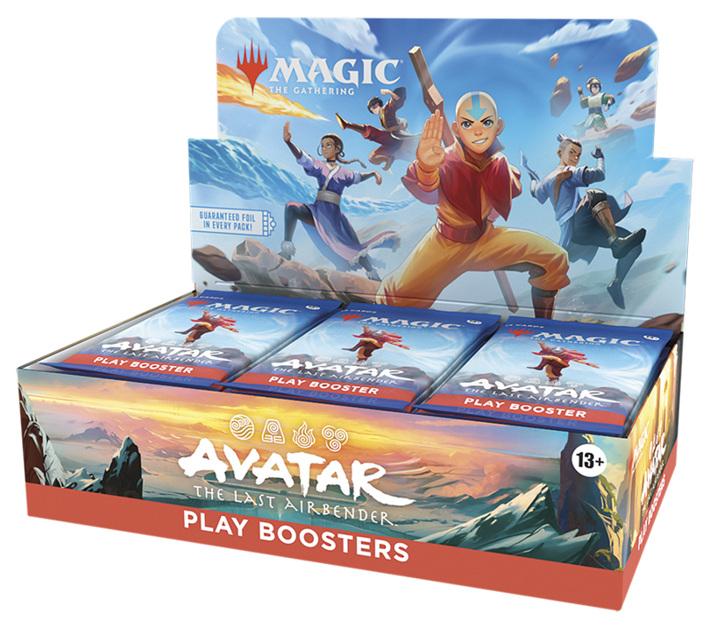Avatar: The Last Airbender - Play Booster BOX (30 Packs) - Gifts for Geeks Leicester