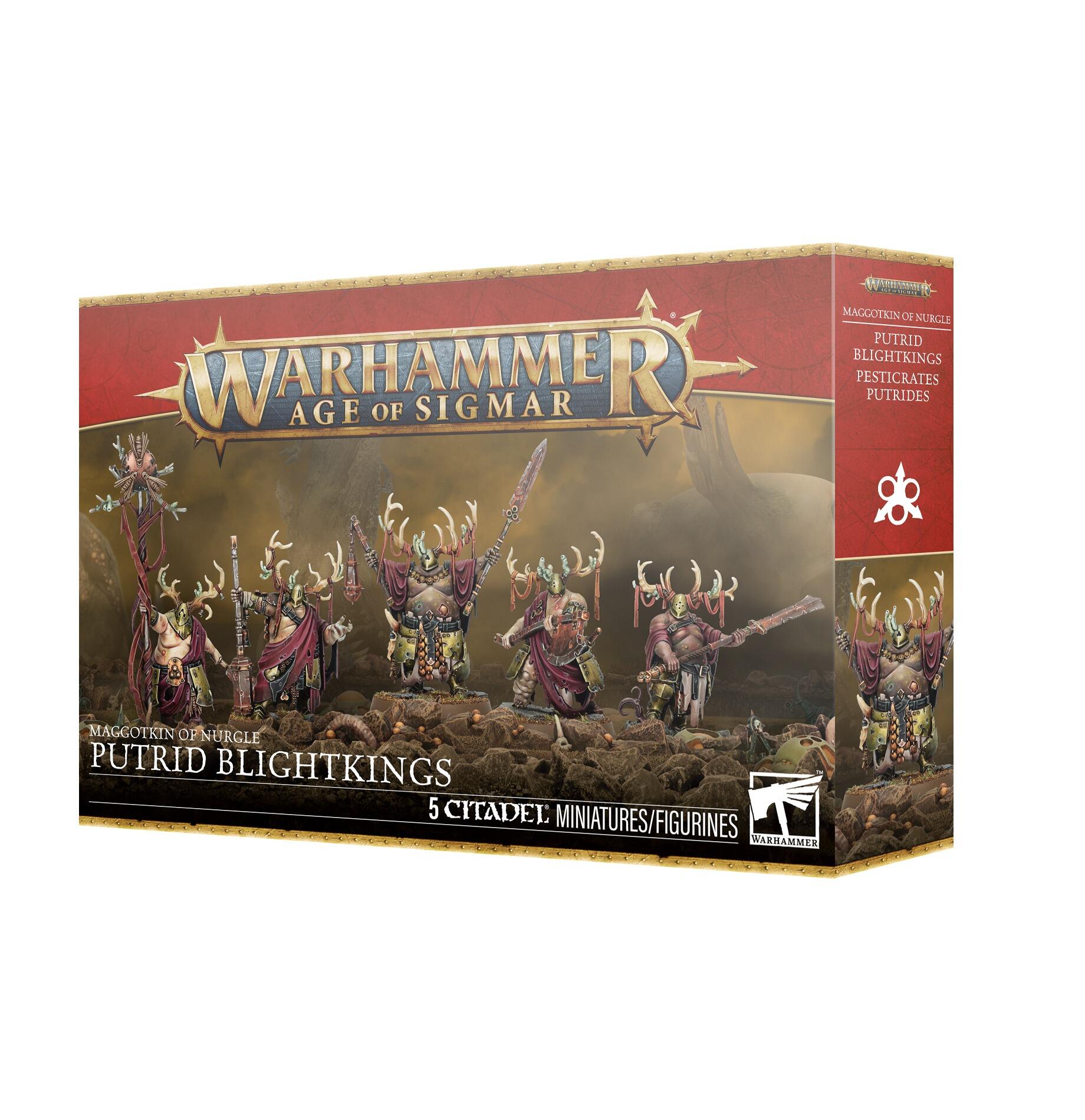 Maggotkin of Nurgle : Putrid Blightkings - Gifts for Geeks Leicester