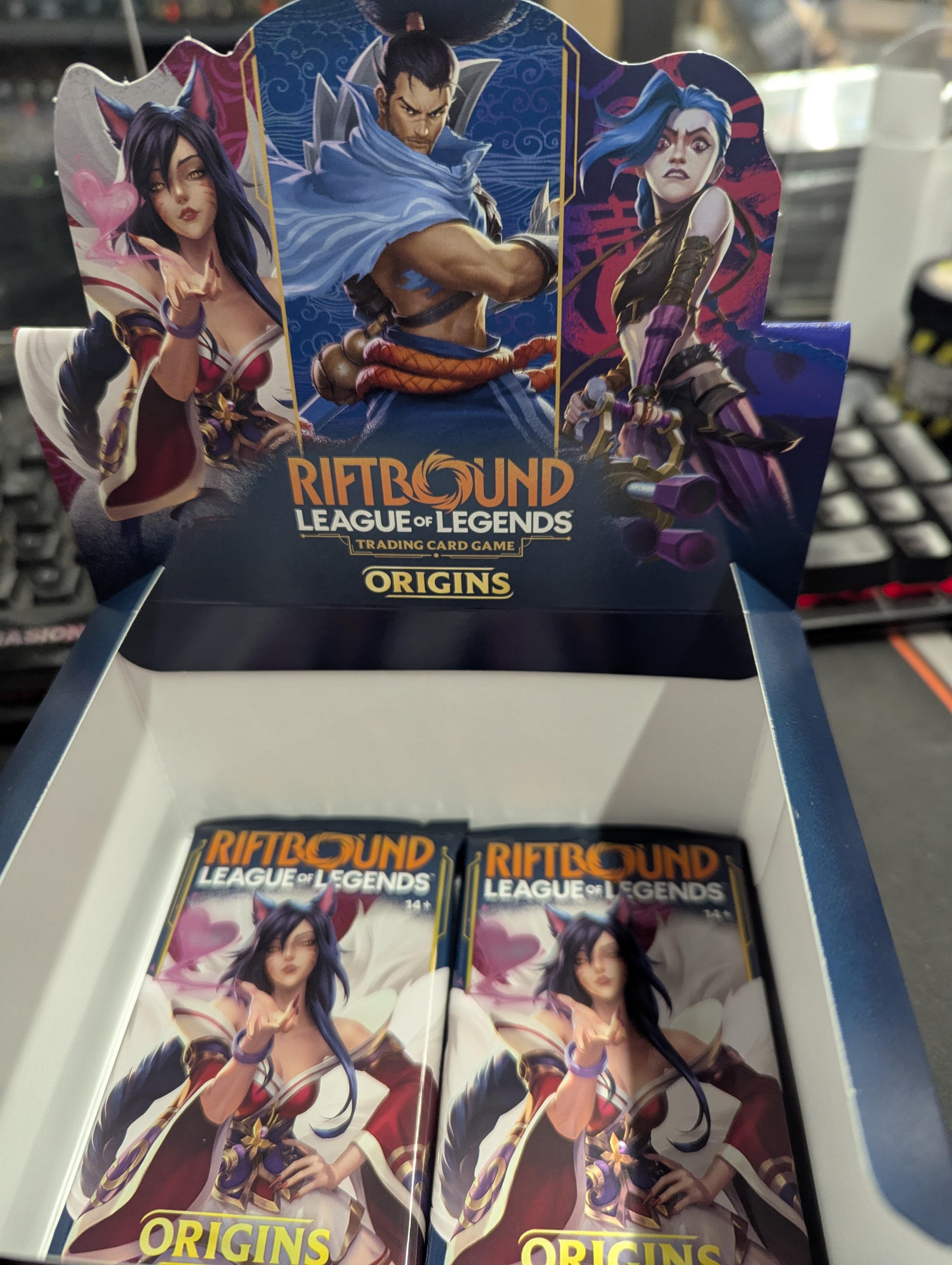Riftbound: League of Legends TCG - Origins Booster Pack - Gifts for Geeks Leicester