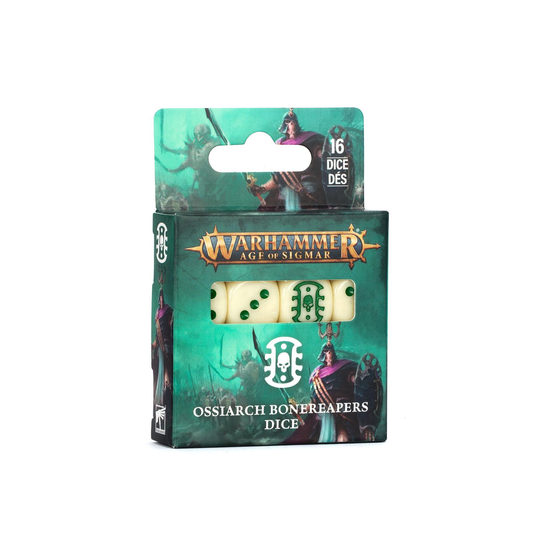 AGE OF SIGMAR: OSSIARCH BONEREAPERS DICE - Gifts for Geeks Leicester