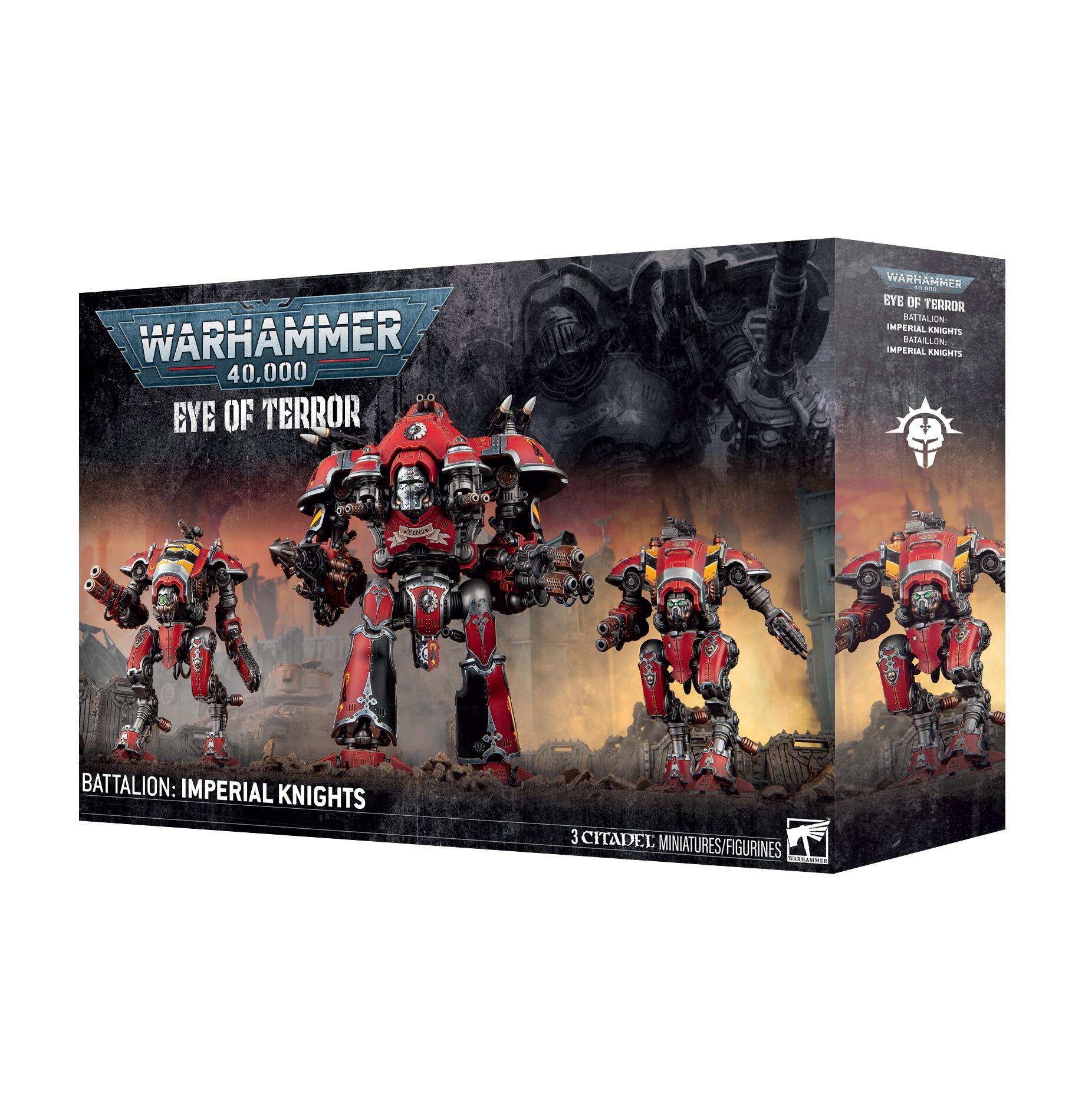 EYE OF TERROR BATTALION: IMPERIAL KNIGHTS 2026 - Gifts for Geeks Leicester