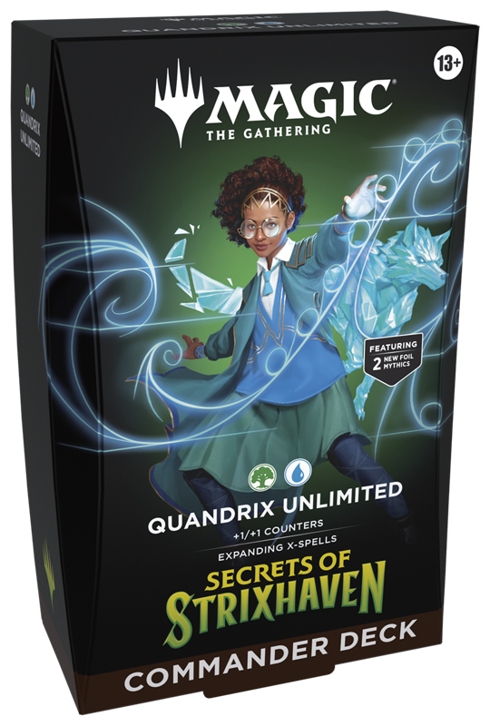 Secrets of Strixhaven - Commander Deck Quandrix Unlimited - Gifts for Geeks Leicester
