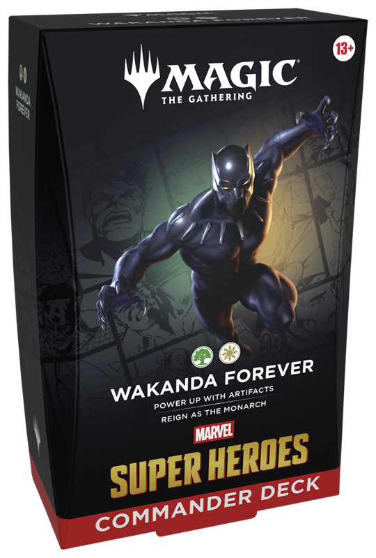 MTG Marvel Wakanda Forever Commander Deck - Gifts for Geeks Leicester