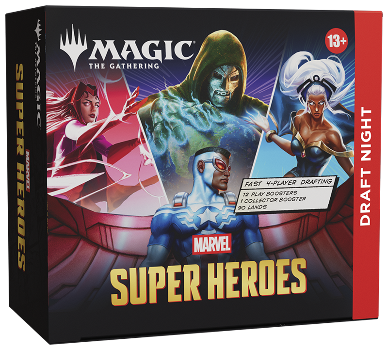 Marvel Super Heroes Tabletop Draft Night Box - Gifts for Geeks Leicester