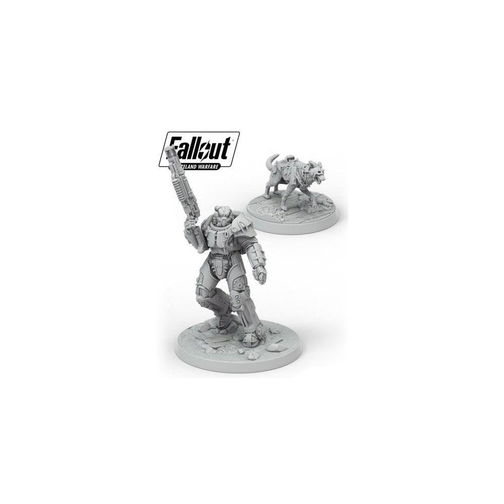 Fallout: Wasteland Warfare- X-01 Survivor & Dogmeat ADVANCED ORDER - Gifts for Geeks Leicester