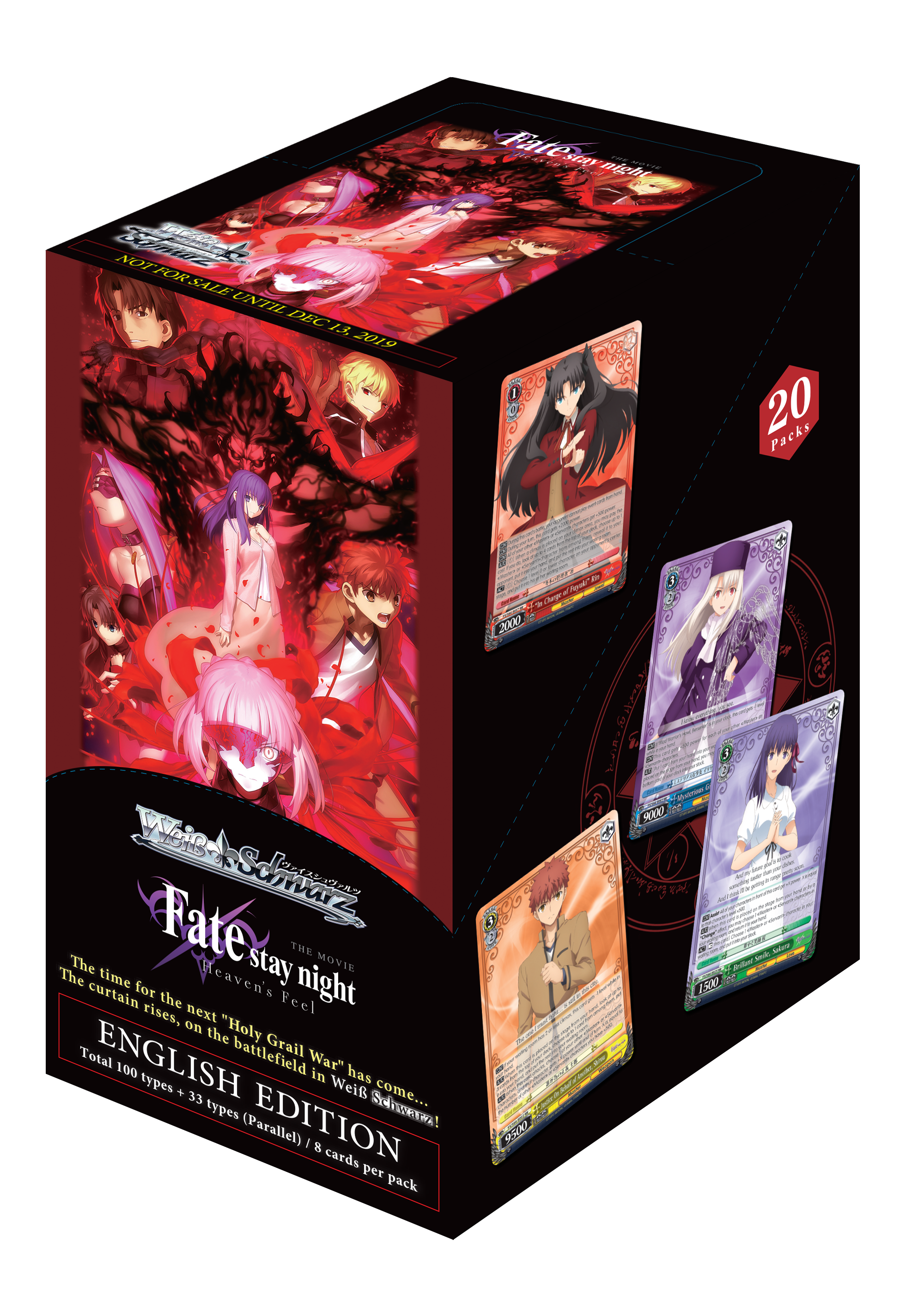 WS Booster Box: Fate/stay night [Heaven’s Feel] English thumbnail