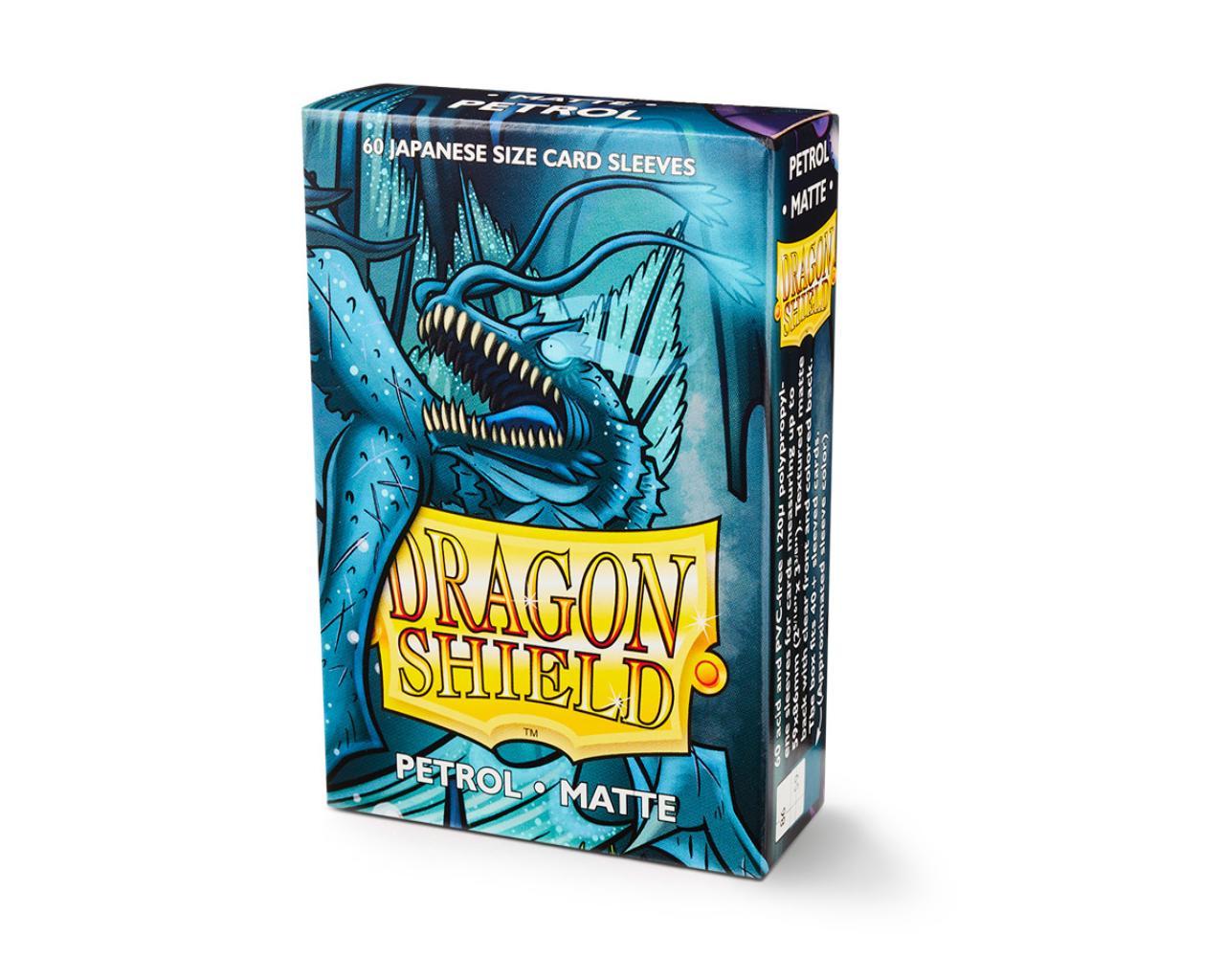 DragonShield Petrol Matte Japanese Sleeves - Gifts for Geeks Leicester