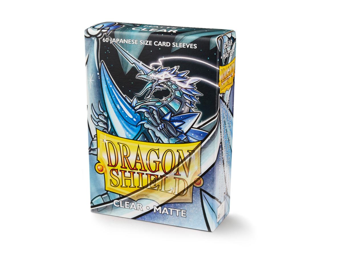 DragonShield Clear Matte Japanese Sleeves - Gifts for Geeks Leicester