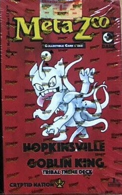 MetaZoo TCG: Cryptid Nation 2nd ed Theme Deck Hopkinsville Goblin King - Gifts for Geeks Leicester