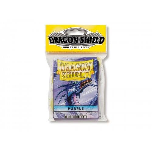 Dragon Shield Mini Purple Sleeves (50) thumbnail