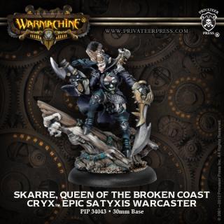 Cryx Epic Skarre Queen of the Broken Coast - Gifts for Geeks Leicester