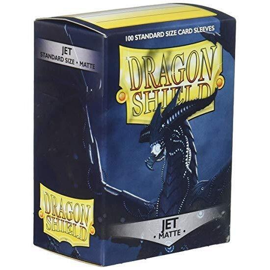 Dragon Shield Sleeves Matte Jet (100) - Gifts for Geeks Leicester