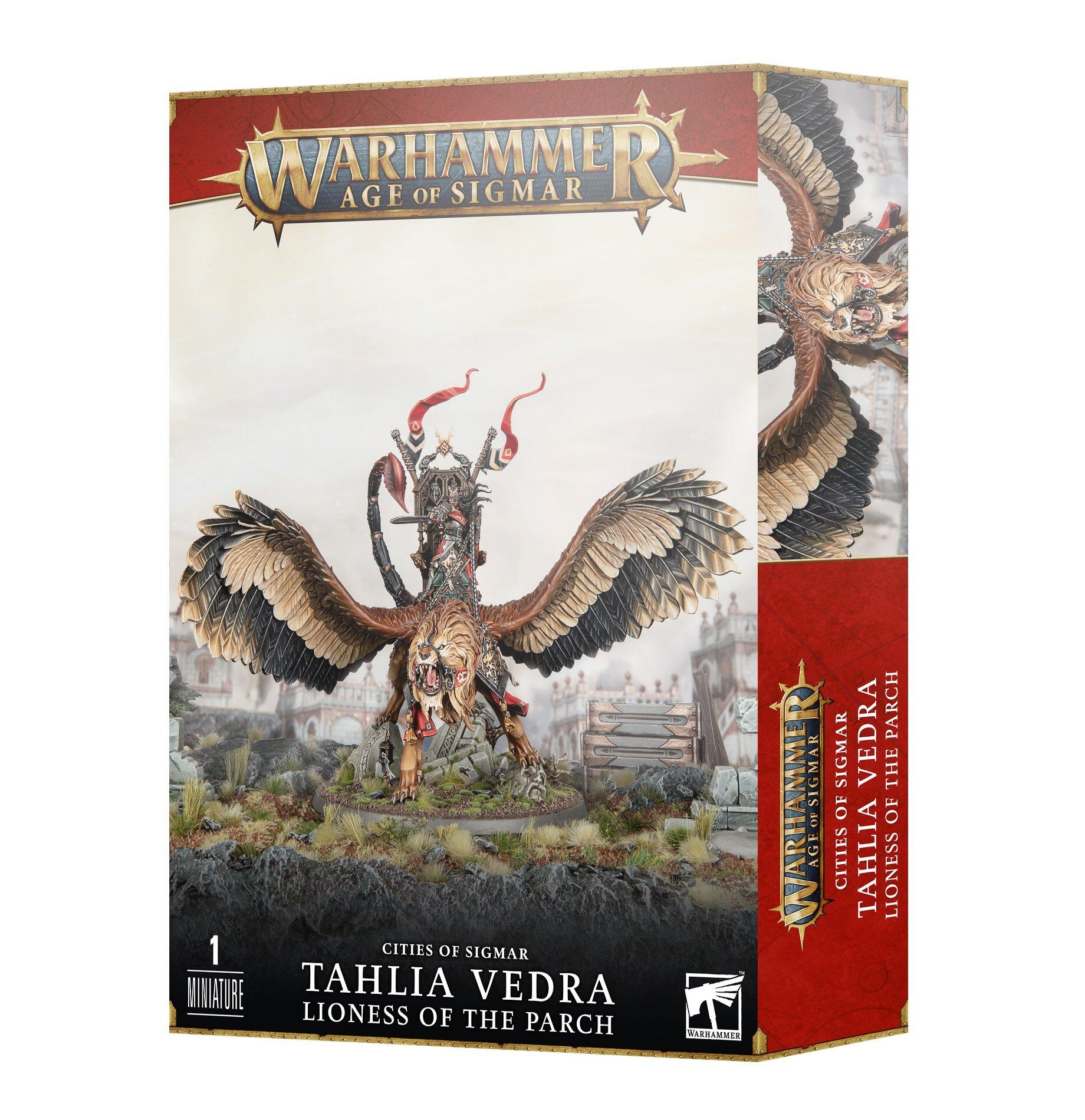 CITIES OF SIGMAR TAHLIA VEDRA LIONESS OF THE PARCH - Gifts for Geeks Leicester