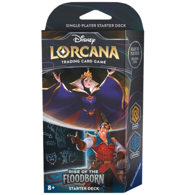Disney Lorcana: Rise of the Floodborn Starter Set: The Queen & Gaston thumbnail