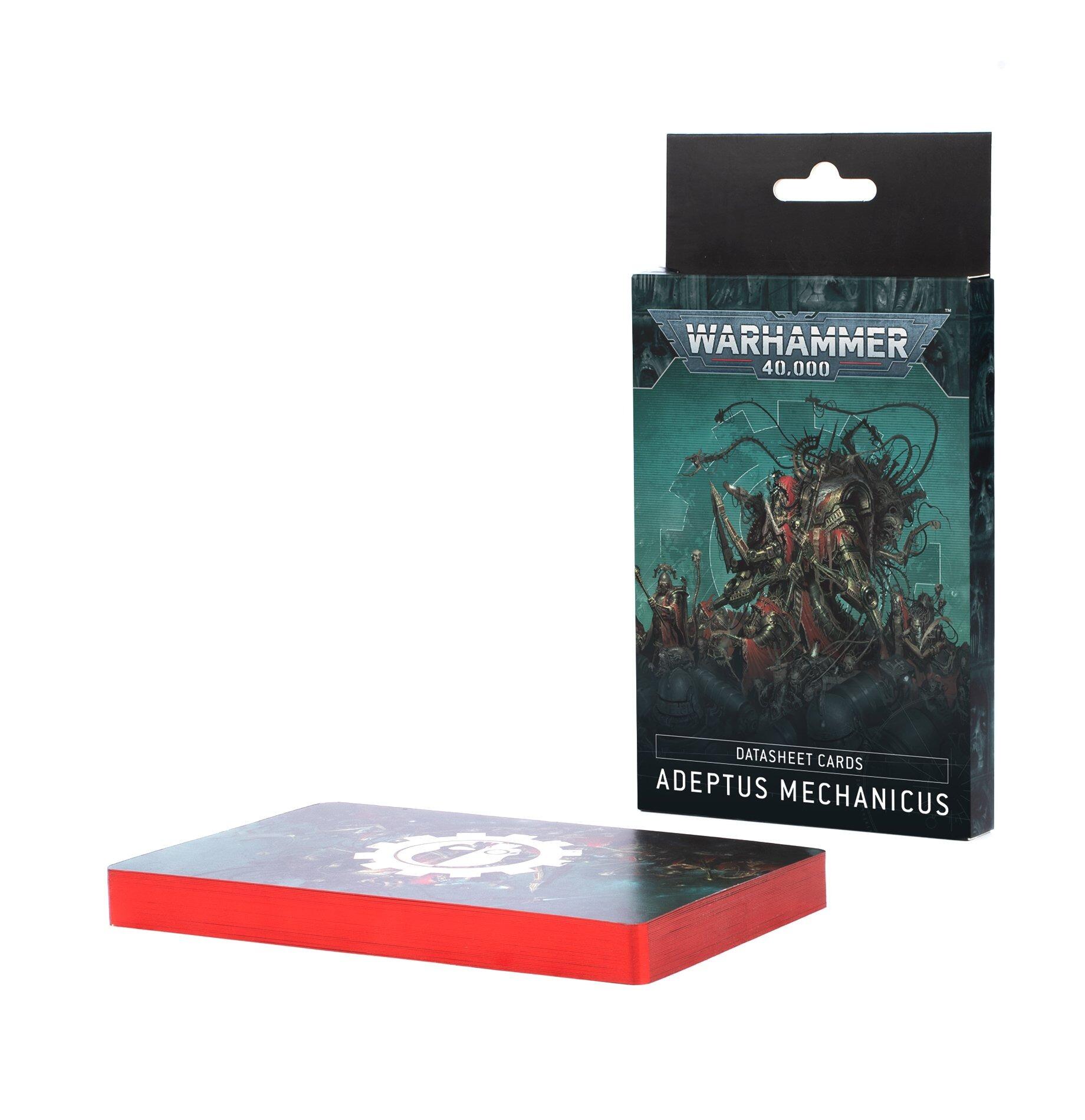 DATASHEET CARDS: ADEPTUS MECHANICUS (ENG) - Gifts for Geeks Leicester