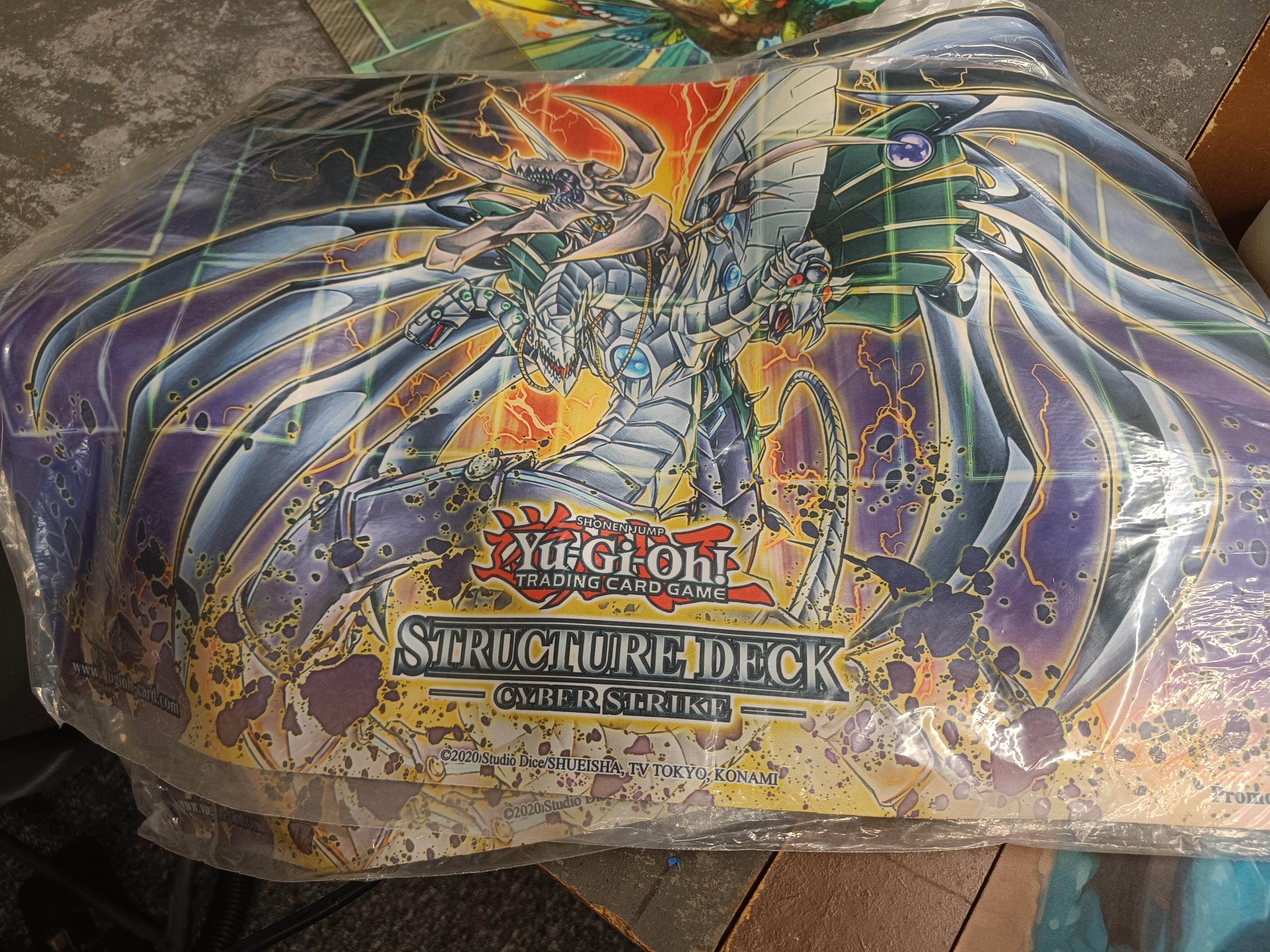 YGO TCG  Structure Deck Cyber Strike - Playmat SEALED thumbnail