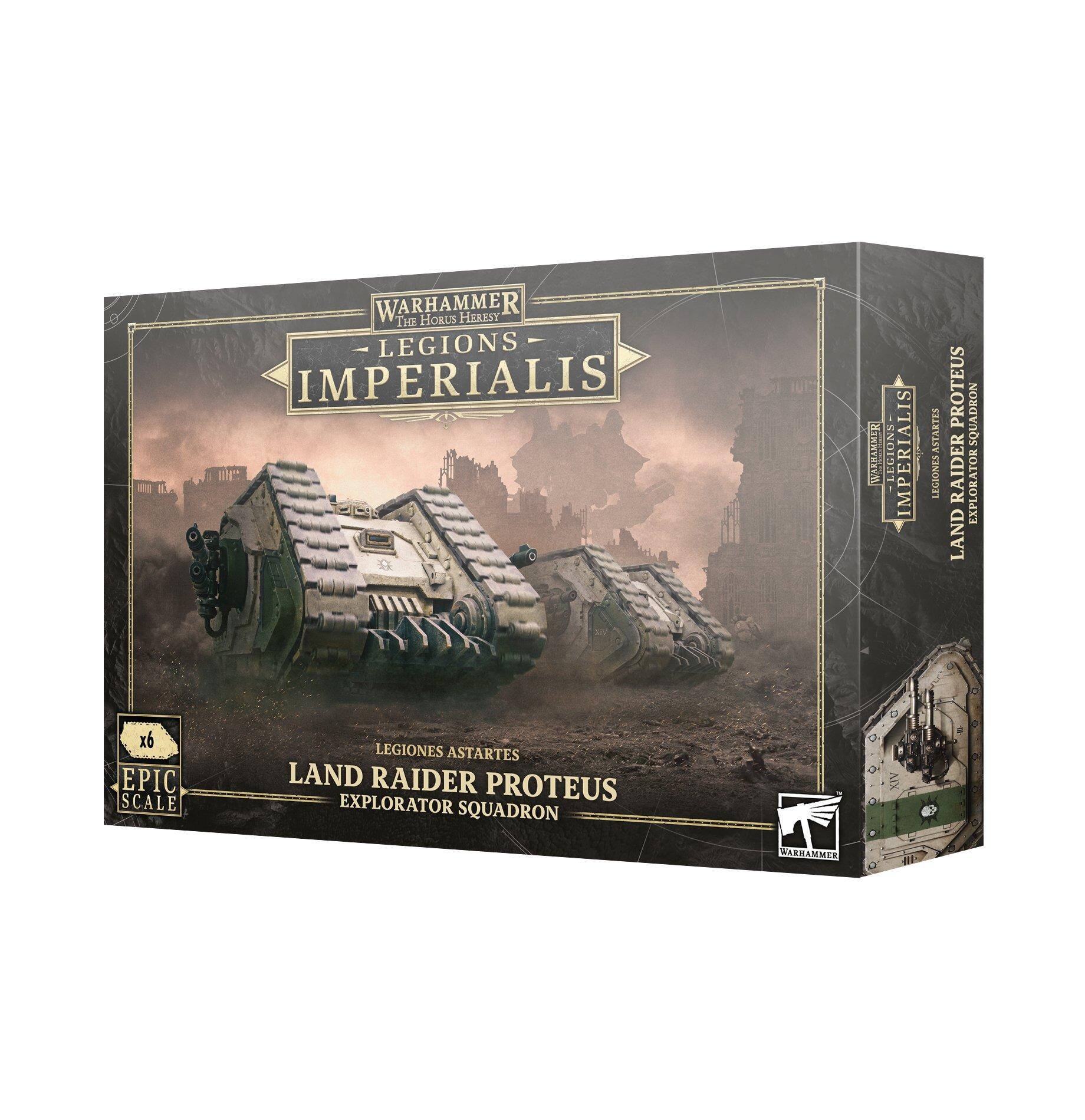 LEGIONS IMPERIALIS: LAND RAIDER PROTEUS SQUADRON thumbnail
