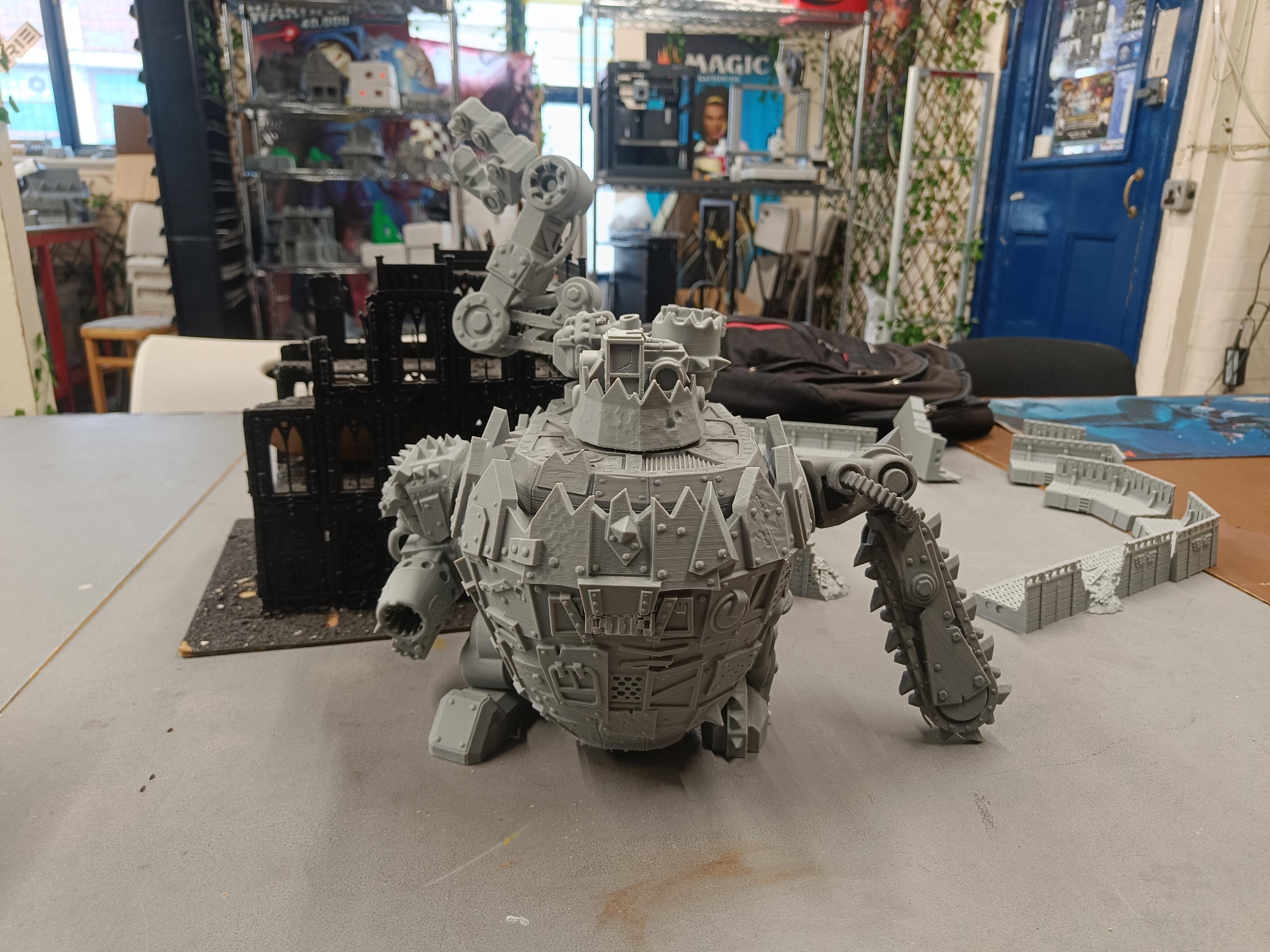 Gigantic Orc Big Super Heavy Battle Walker Sci-fi Mechanised Transport - Gifts for Geeks Leicester