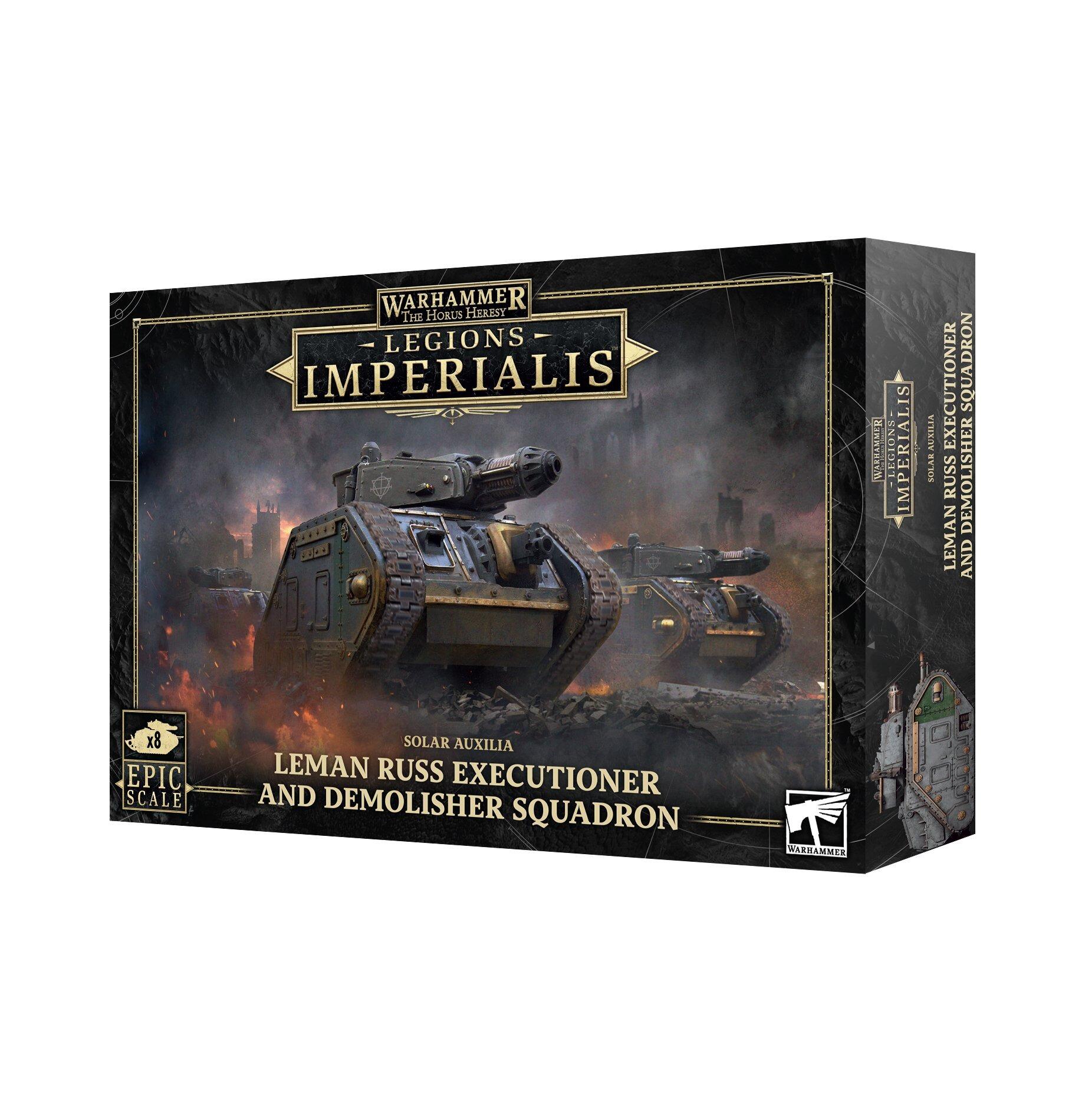 LEGIONS IMPERIALIS:  LEMAN RUSS EXECUTIONER DEMOLISHER SQUADRON thumbnail