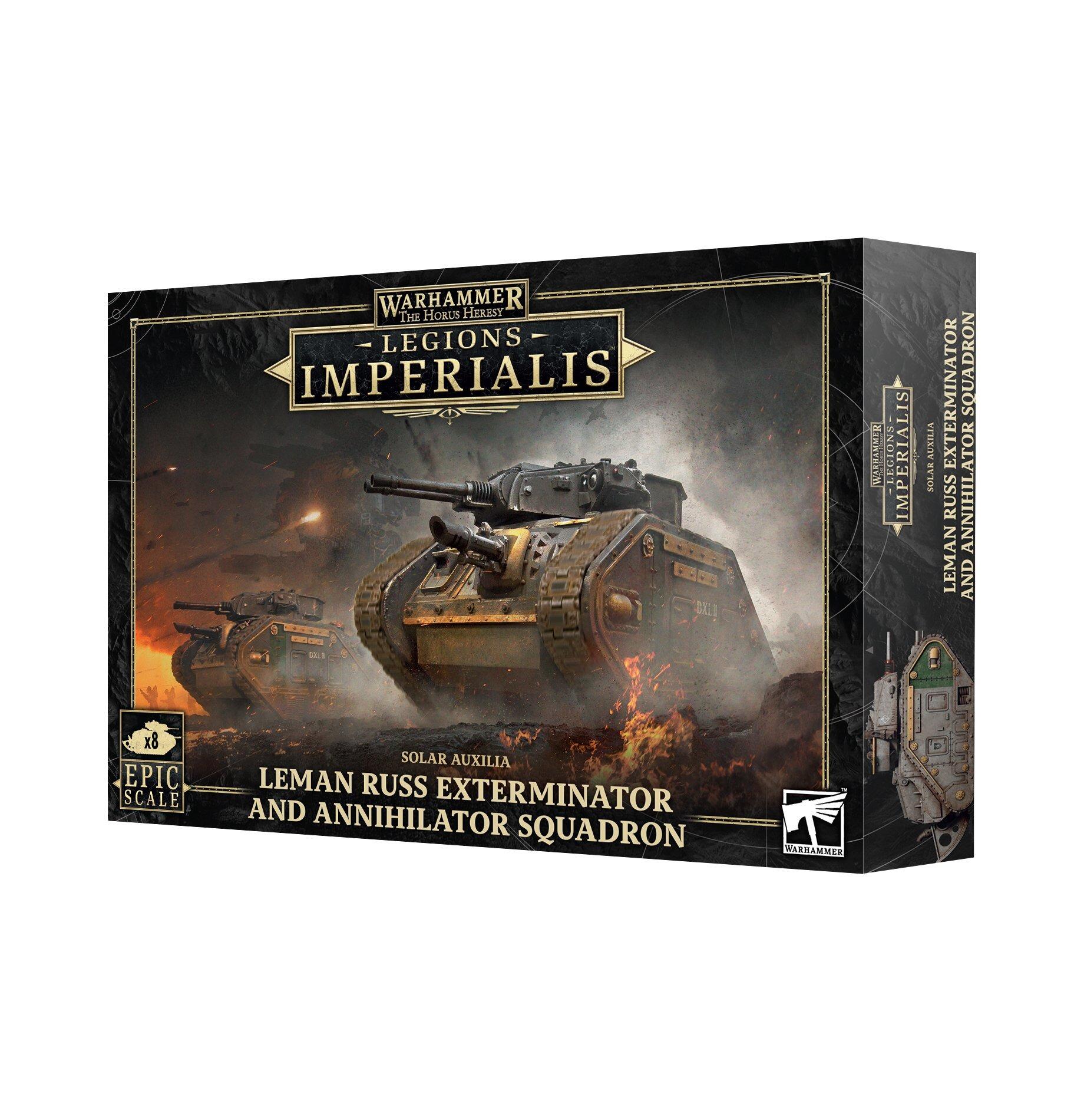 LEGIONS IMPERIALIS: LEMAN RUSS EXTERMINATOR / ANNIHILATORS thumbnail