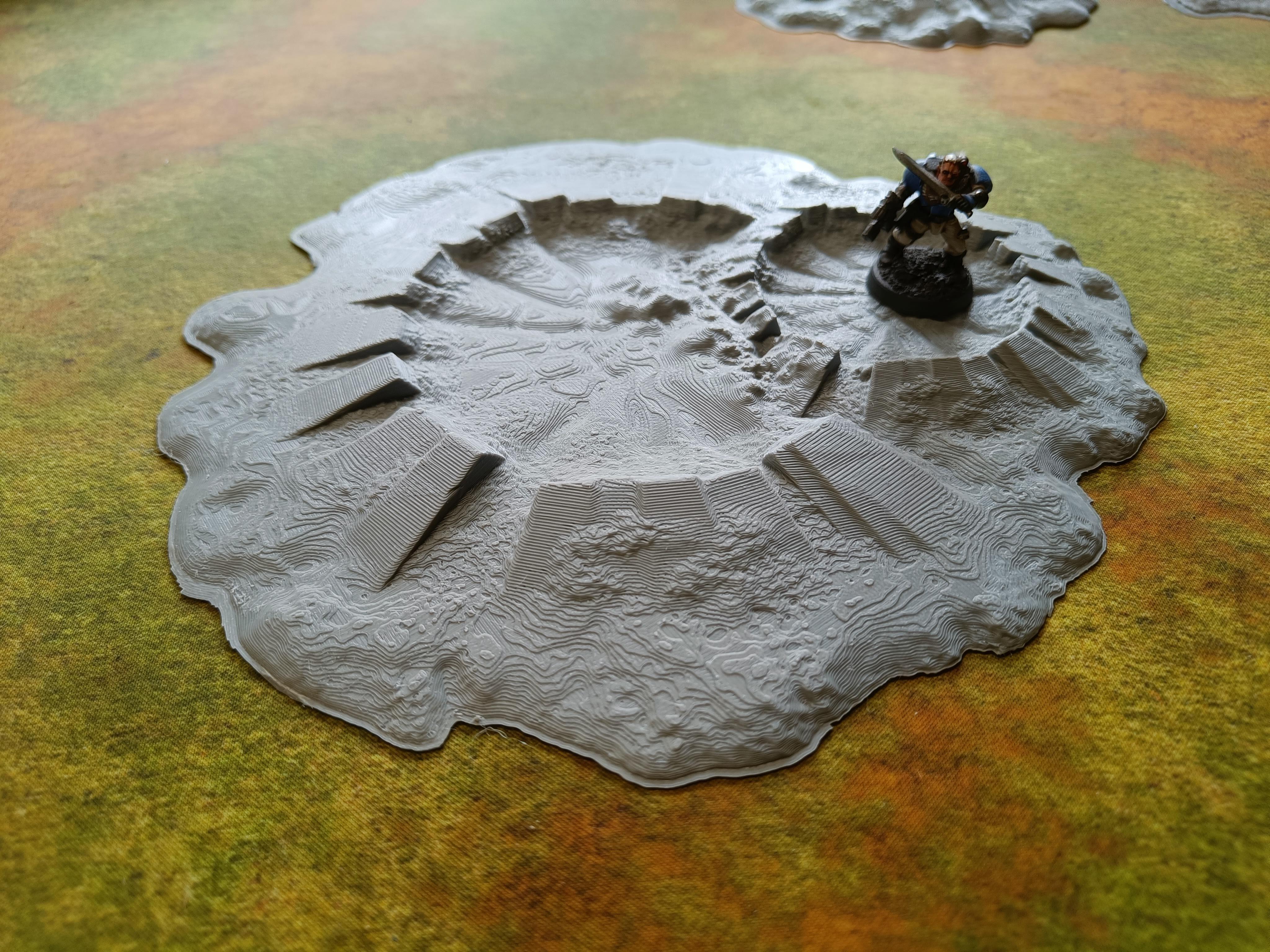 Battlefield Large Craters Fantasy / Sci-fi WW2 - Gifts for Geeks Leicester