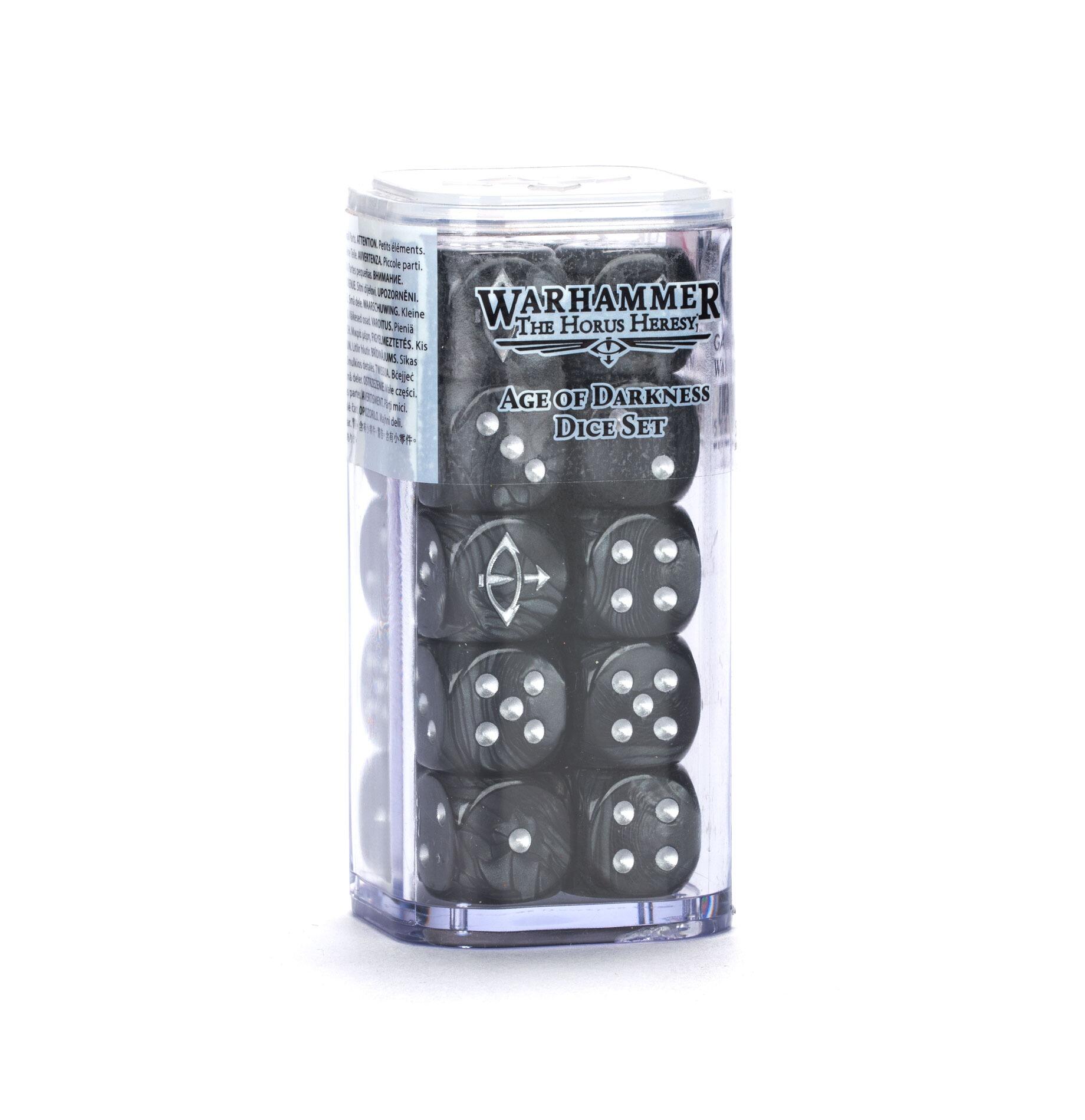 HORUS HERESY: AGE OF DARKNESS DICE SET - Gifts for Geeks Leicester