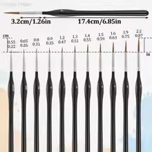 Miniature Paint Brushes Drybrush Set, Acrylic Paint Brushes - Gifts for Geeks Leicester