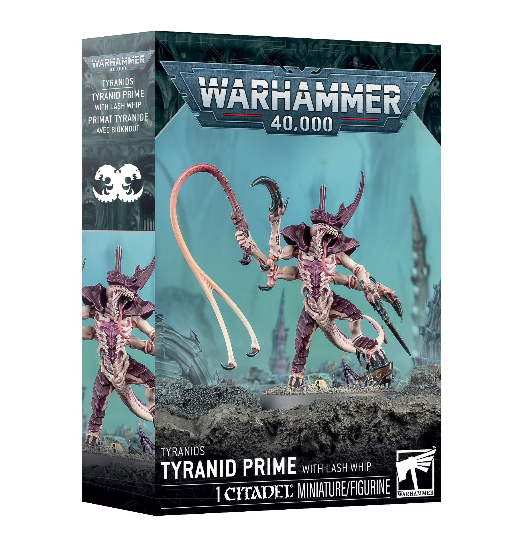TYRANIDS: TYRANID PRIME WITH LASH WHIP - Gifts for Geeks Leicester
