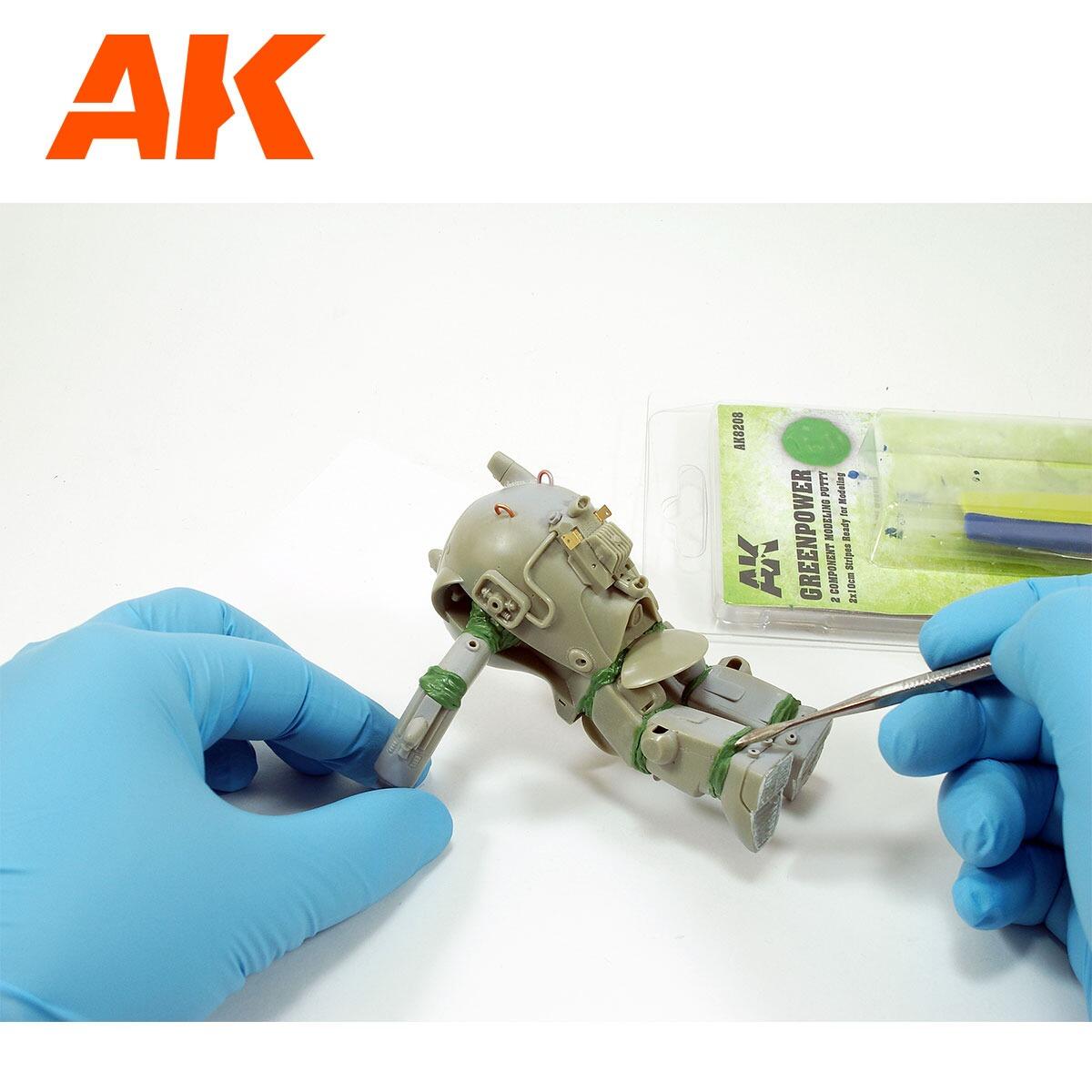 AK Interactive Greenpower 2 Component Modeling Putty thumbnail