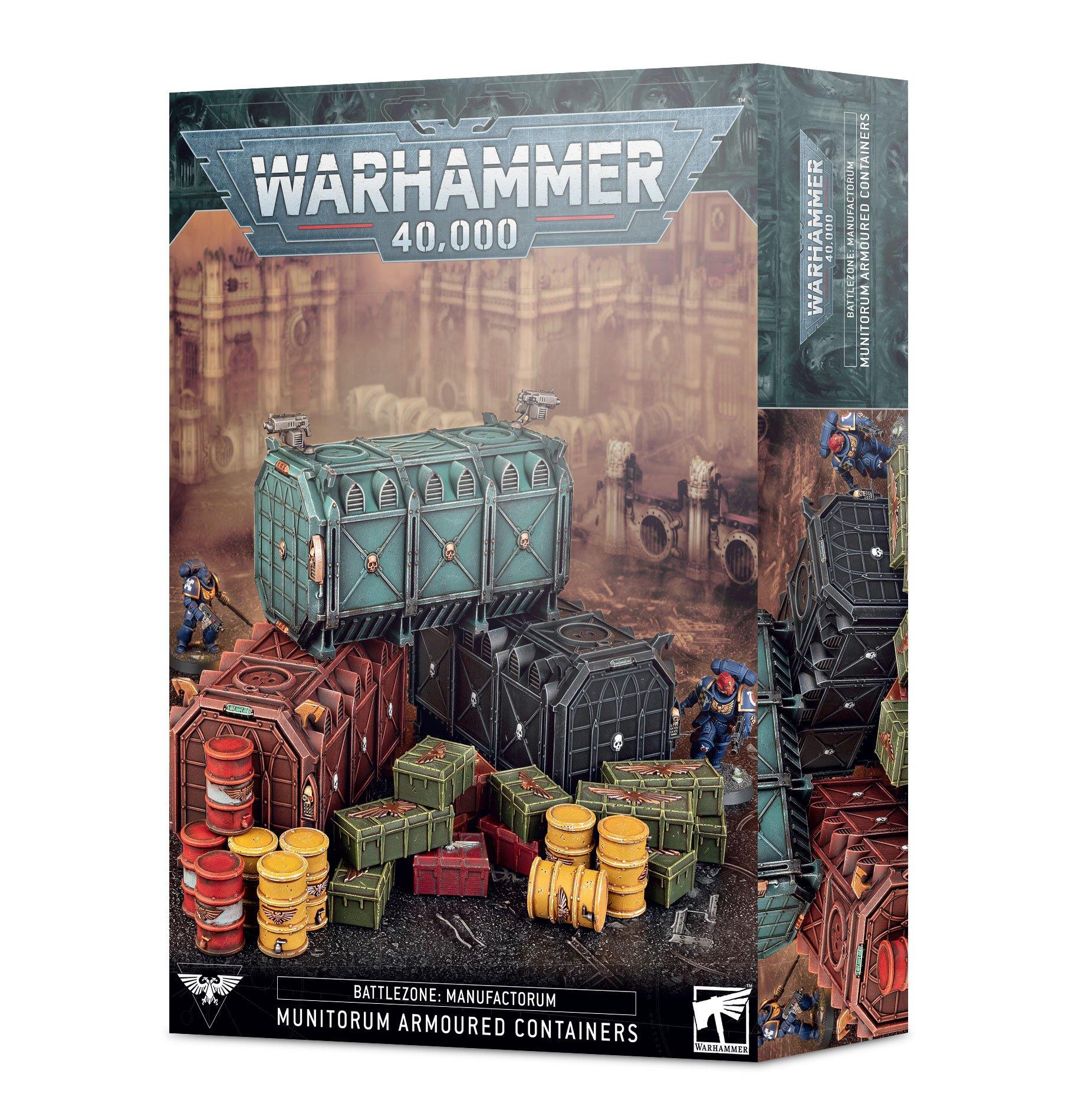 Battlezone Manufactorum: Munitorum Armoured Containers - Gifts for Geeks Leicester