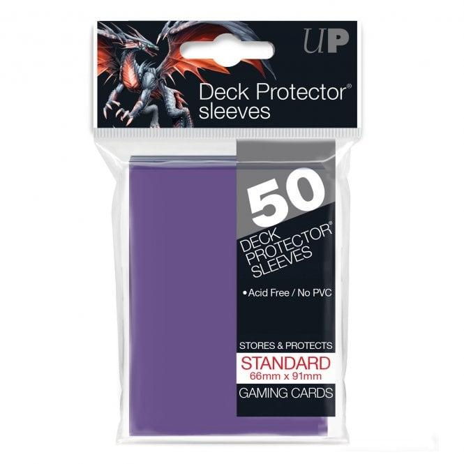 Ultra Pro Pack of 50 Standard Sized Sleeves: Purple thumbnail