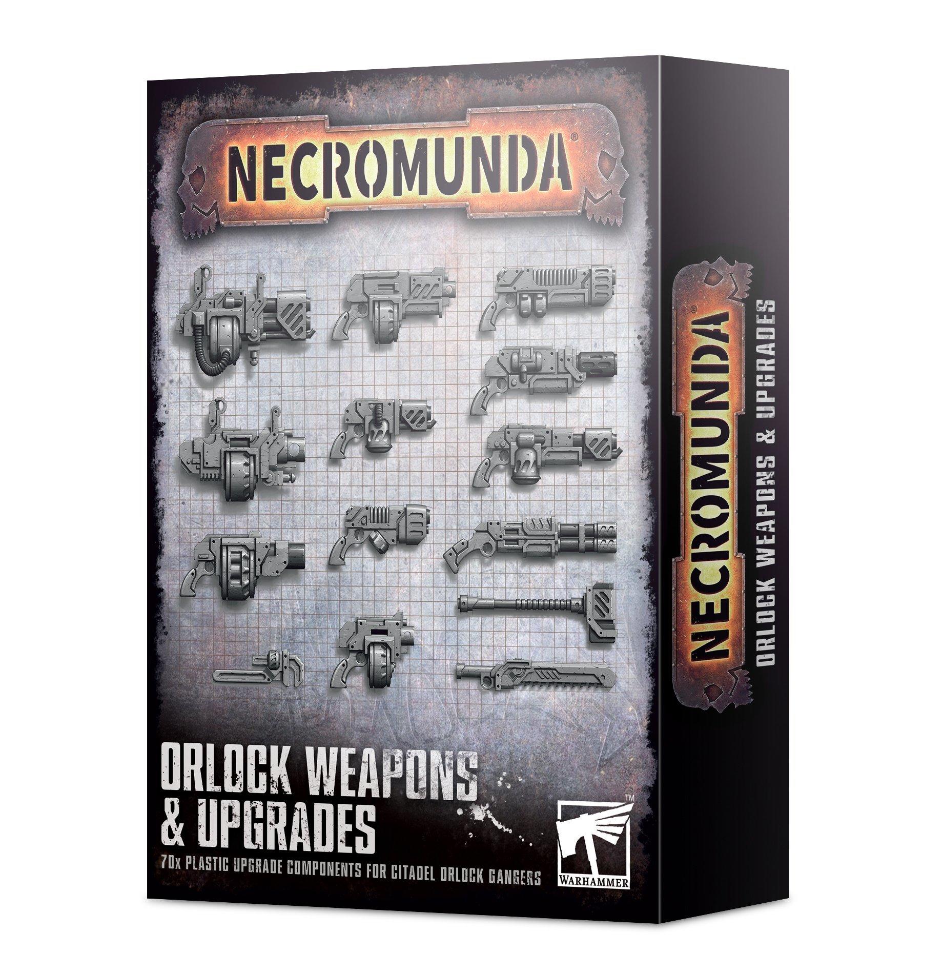 Necromunda: Orlock Weapons Upgrades - Gifts for Geeks Leicester