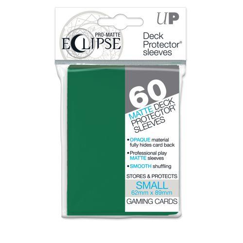 PRO-MATTE ECLIPSE ROYAL DARK GREEN SMALL SLEEVES (60) JAPANESE SIZE - Gifts for Geeks Leicester