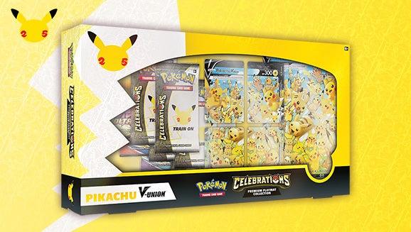 Pokemon TCG: Celebrations Special Collection Pikachu V- Union (25th ...