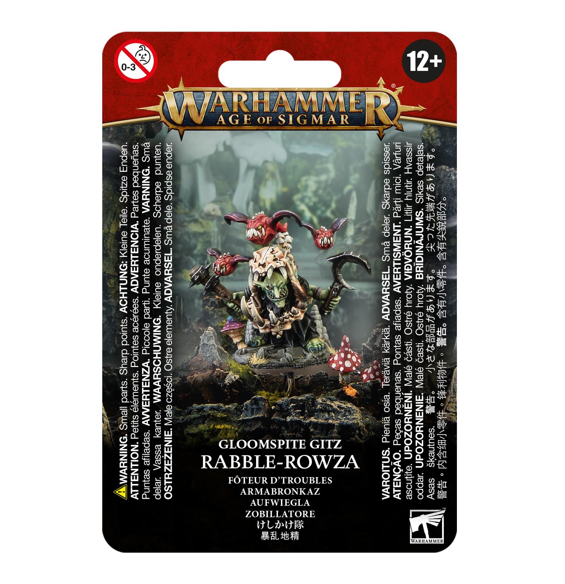 GLOOMSPITE GITZ: RABBLE-ROWZA - Gifts for Geeks Leicester