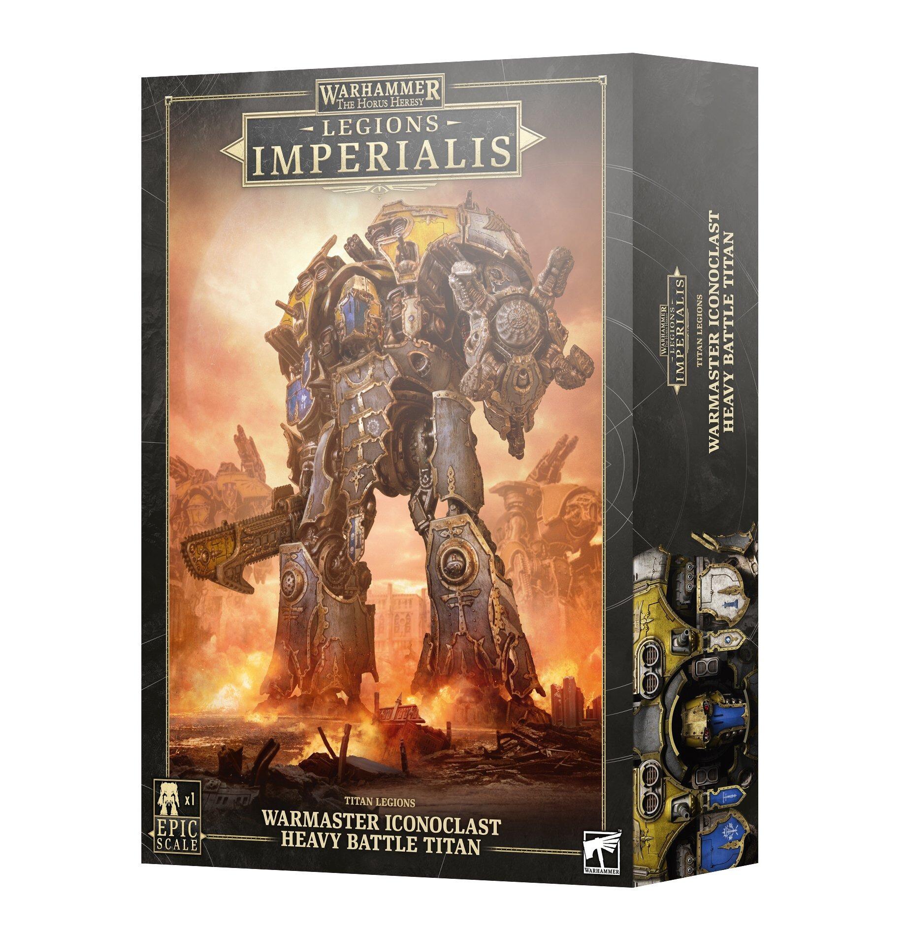 LEGIONS IMPERIALIS: WARMASTER ICONOCLAST HEAVY BATTLE TITAN - Gifts for Geeks Leicester