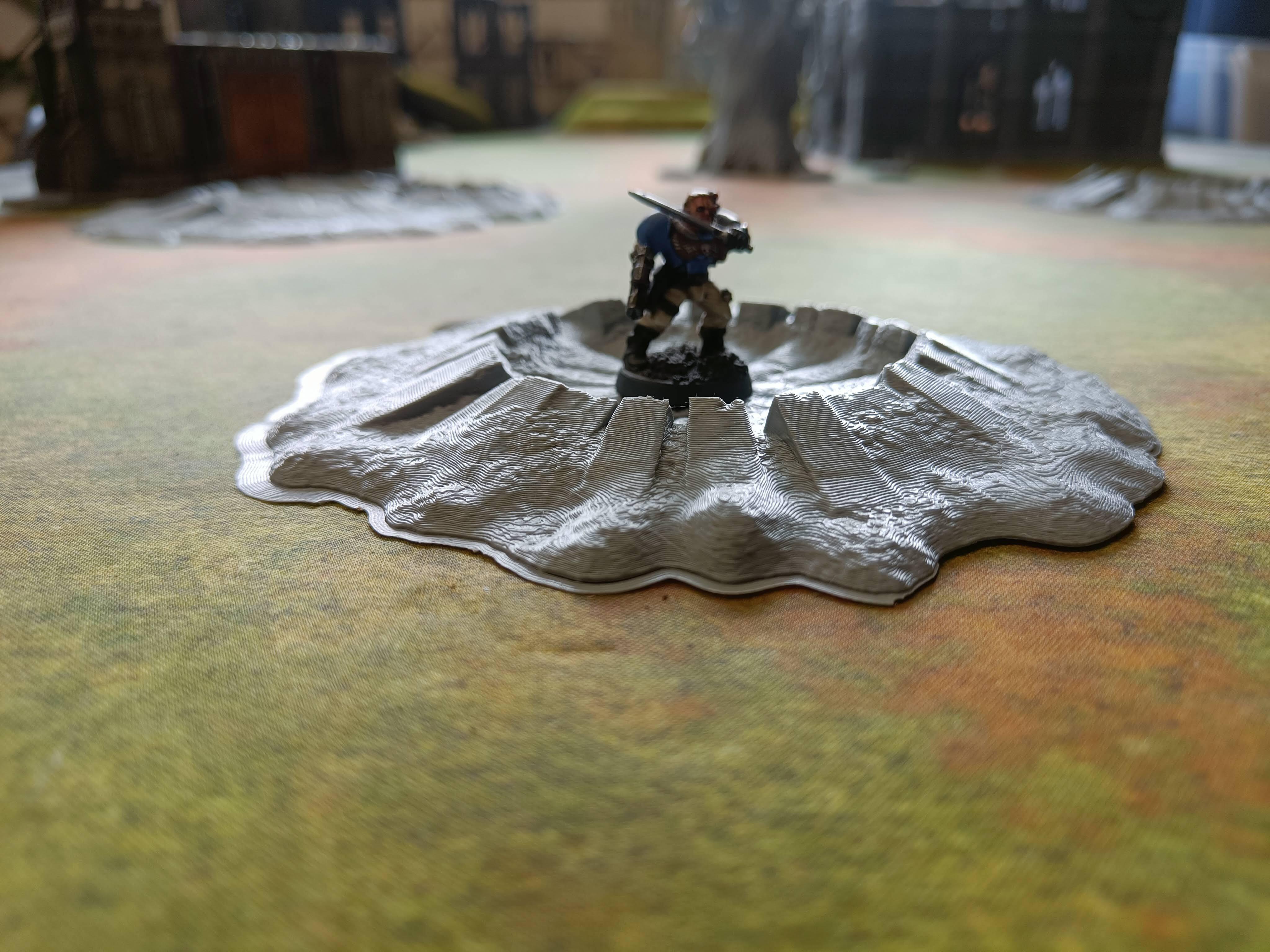 Battlefield Large Craters Fantasy / Sci-fi WW2 thumbnail