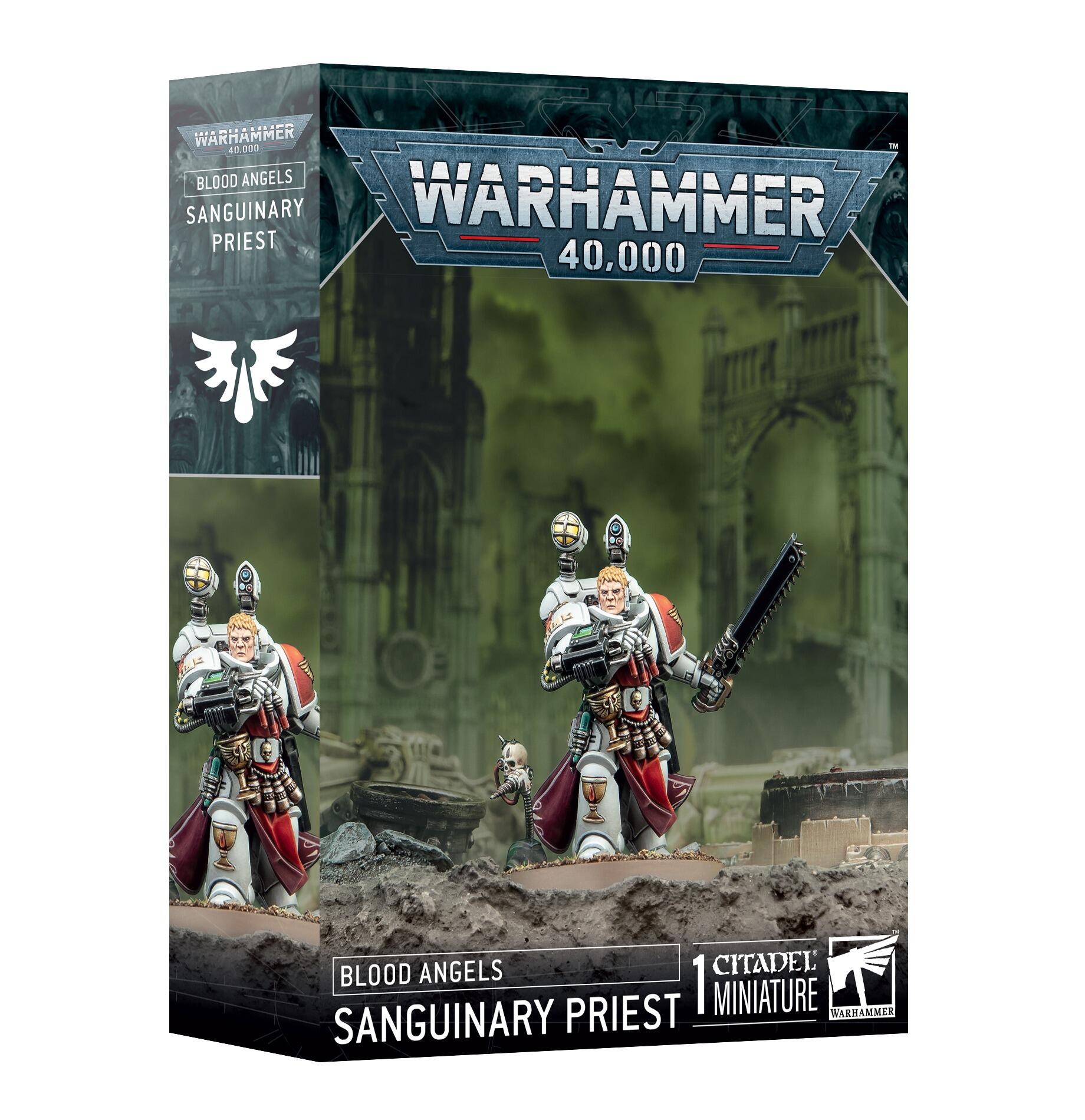 BLOOD ANGELS: SANGUINARY PRIEST 2024 - Gifts for Geeks Leicester