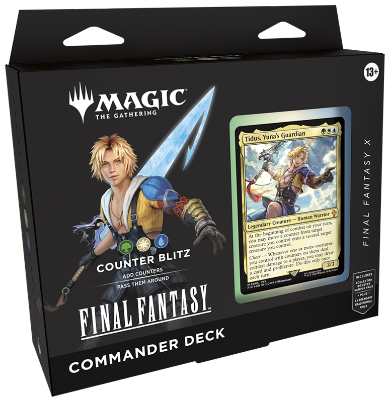Magic the Gathering: Universes Beyond Final Fantasy - Commander Deck Counter Blitz - Gifts for Geeks Leicester