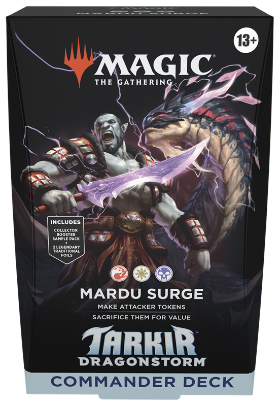 MTG Tarkir Dragonstorm Commander Deck: Mardu Surge - Gifts for Geeks Leicester