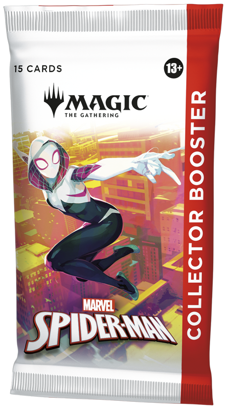 MTG Marvel's Spider-Man Sealed Collector Booster Pack - Gifts for Geeks Leicester