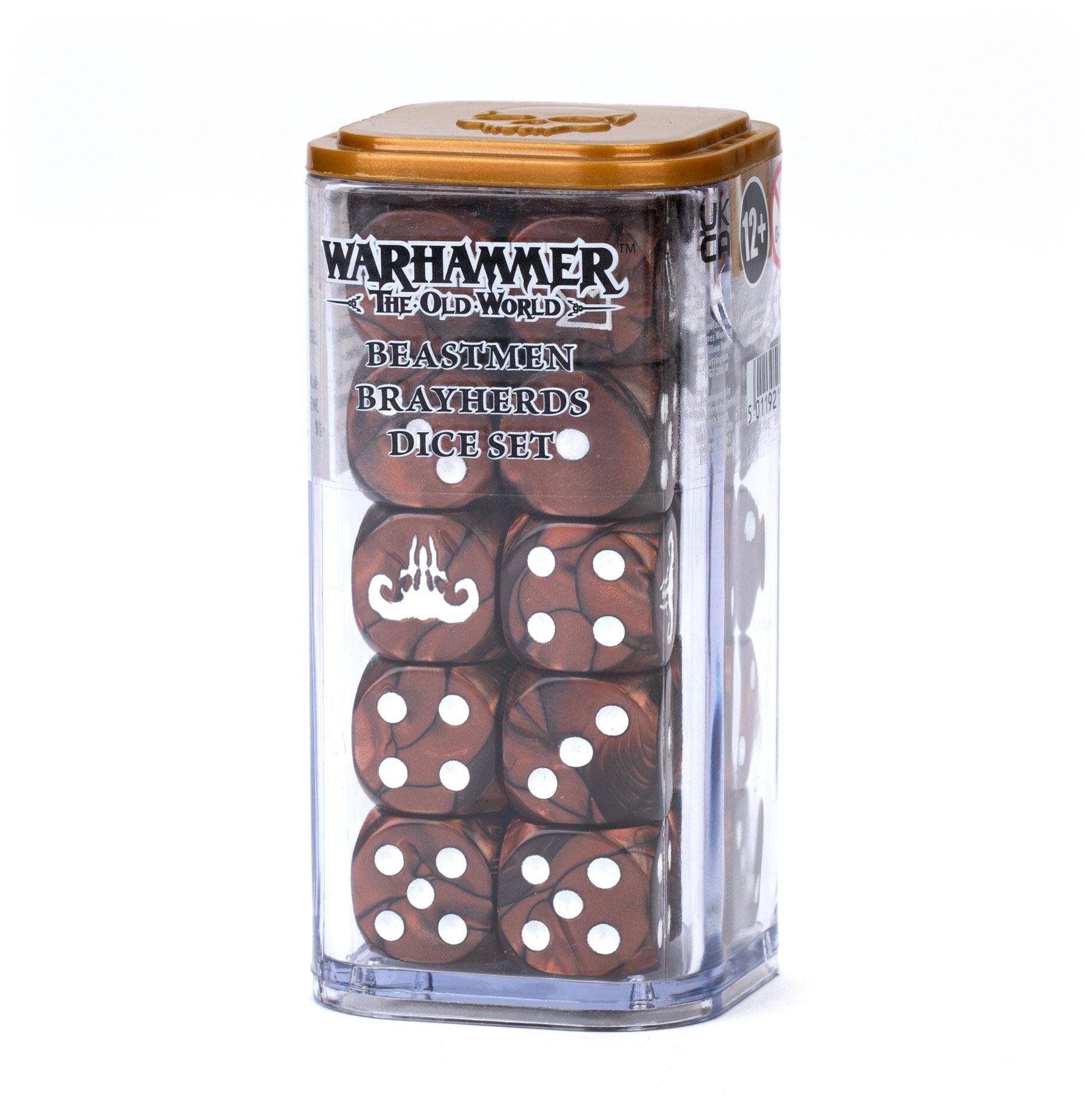 THE OLD WORLD: BEASTMEN BRAYHERDS DICE - Gifts for Geeks Leicester
