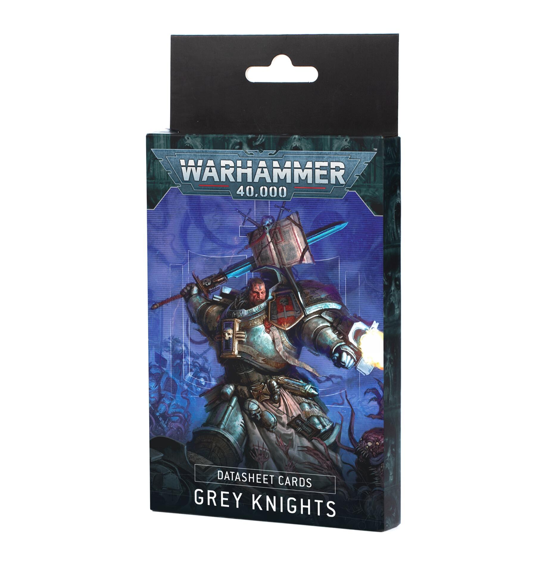 DATASHEET CARDS: GREY KNIGHTS (ENGLISH) 2025 - Gifts for Geeks Leicester