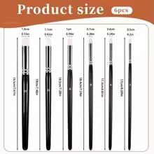 Miniature Paint Brushes Drybrush Set, Acrylic Paint Brushes - Gifts for Geeks Leicester