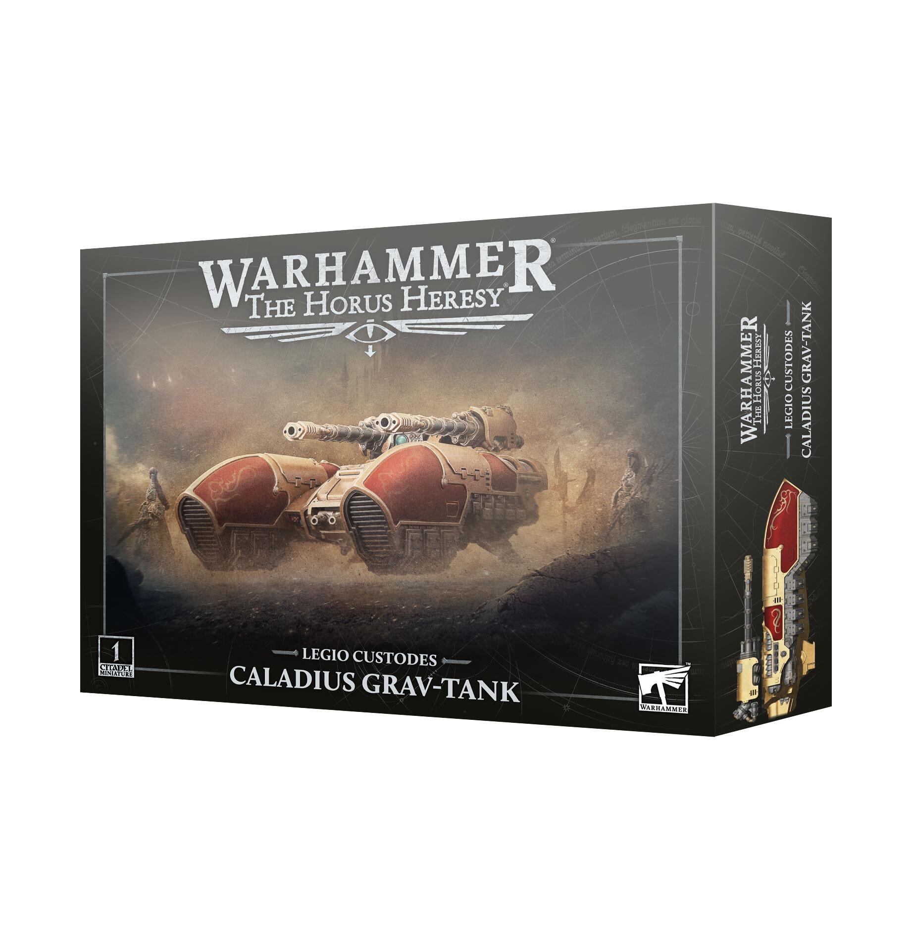 LEGIO CUSTODES: CALADIUS GRAV-TANK - Gifts for Geeks Leicester