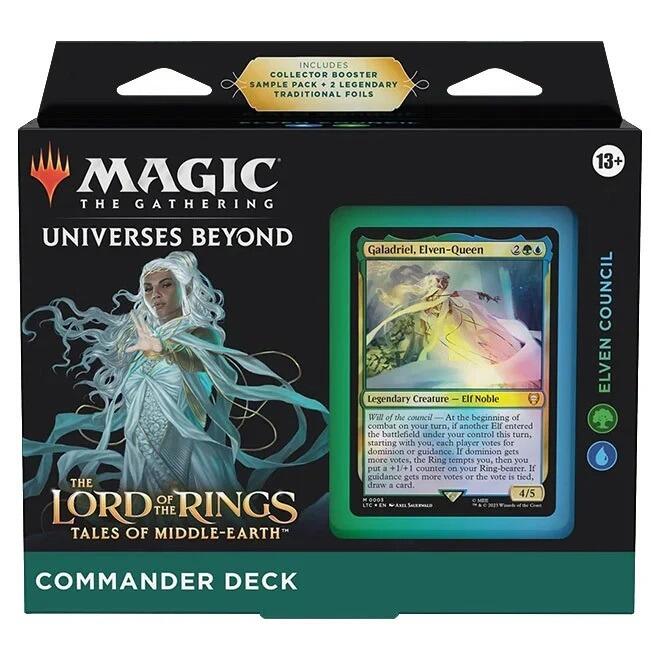 The Lord Of The Rings - Tales Of Middle-Earth - Commander Deck - Elven Council - Gifts for Geeks Leicester
