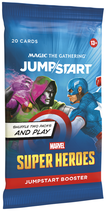 Marvel Super Heroes -Jumpstart Booster PACK (20 Cards) thumbnail