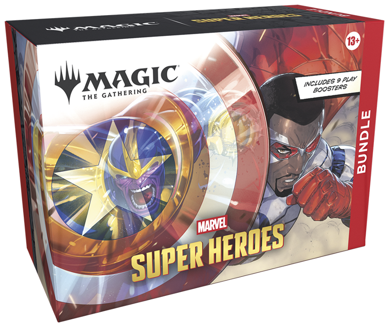 MTG Marvel Super Heroes Sealed Play Booster Bundle - Gifts for Geeks Leicester