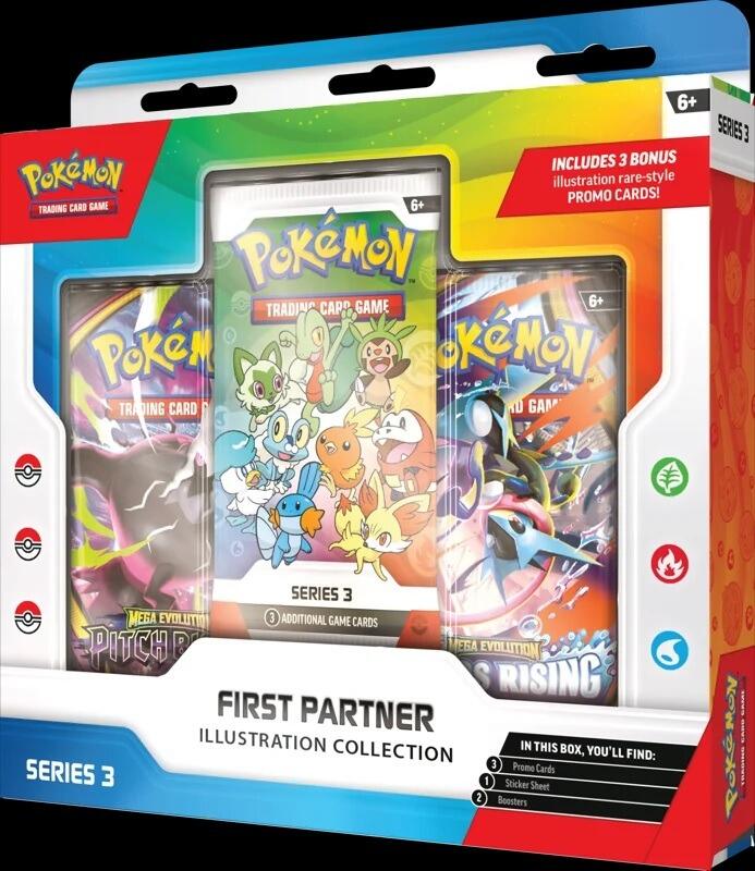 Pokémon TCG First Partner Illustration Collection Series 3 - Gifts for Geeks Leicester