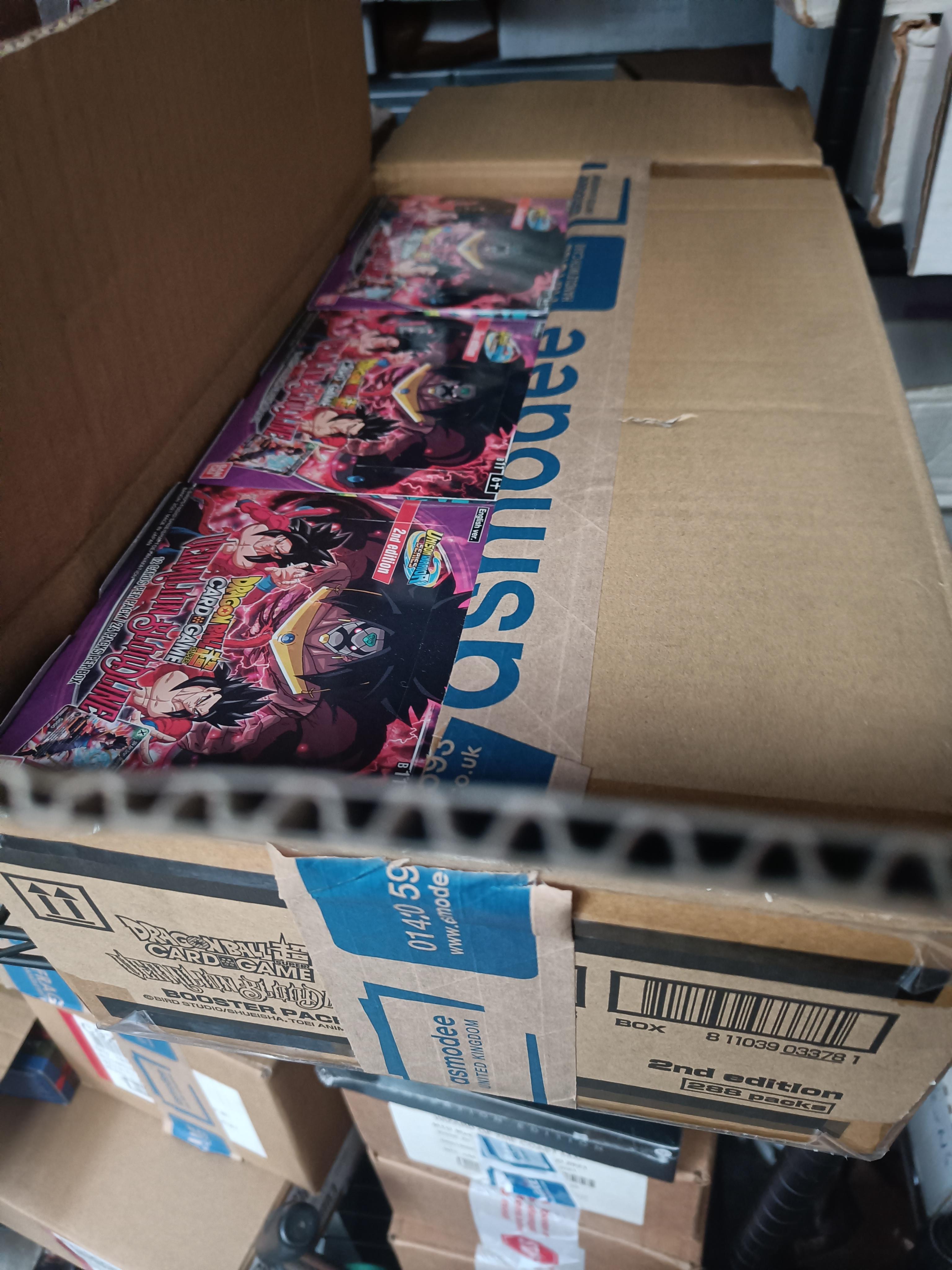DBS Card Game: Booster Box 11  - Vermilion Bloodline - [DBS-B11] 2nd Ed - Gifts for Geeks Leicester